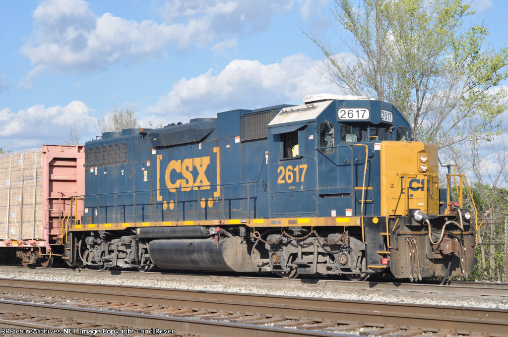 CSXT 2617 At New River Yd 